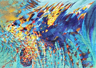 «Біблійна риба». 2003. Полотно, олія